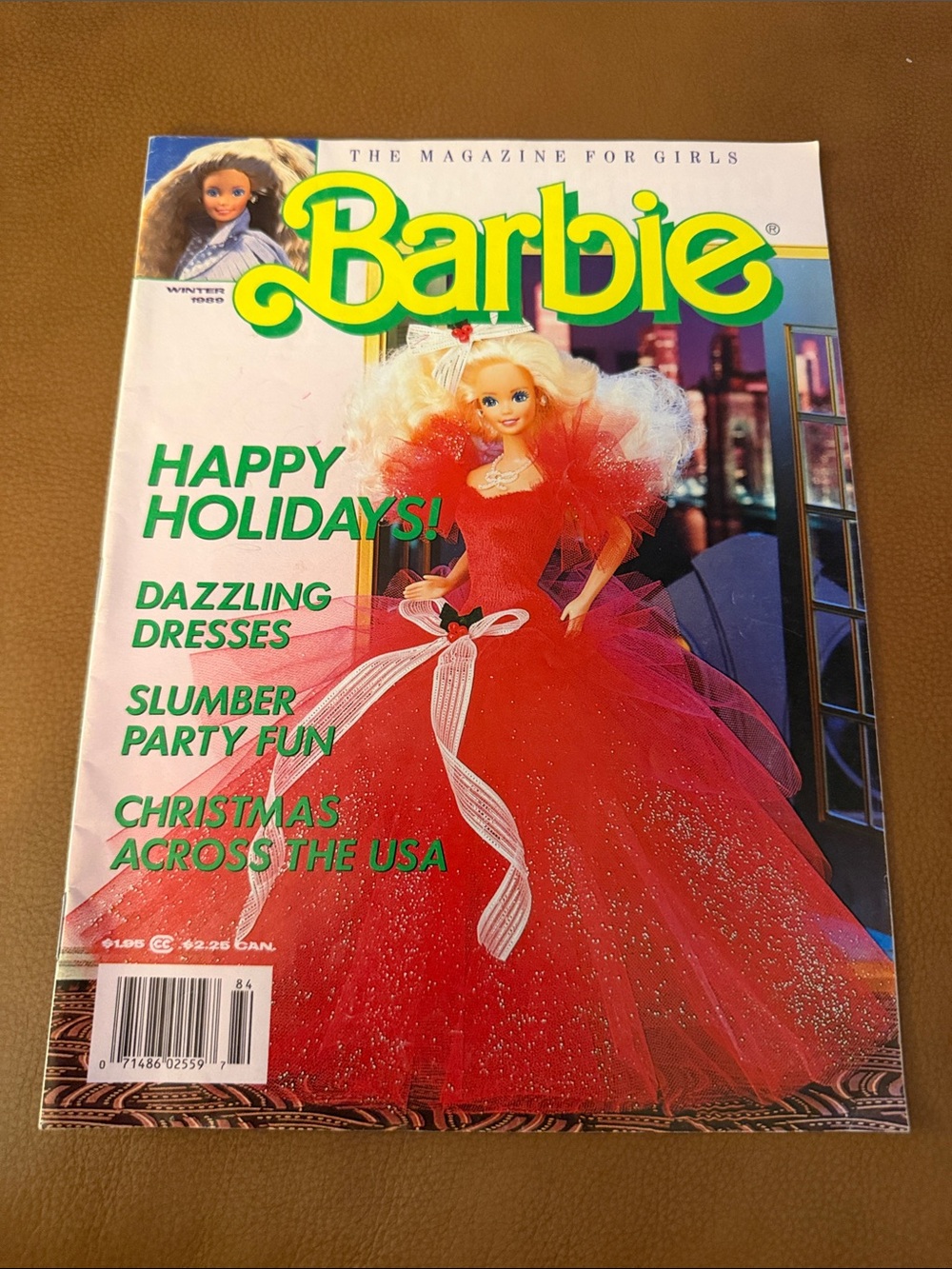 Barbie The Magazine For Girls Winter 1989